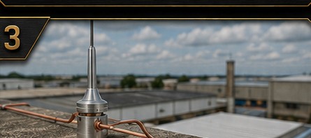 Sistema de proteção contra descargas atmosféricas